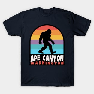 Ape Canyon Washington Bigfoot Sasquatch Mount St. Helens T-Shirt